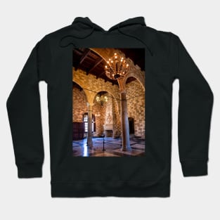 Greece. Rhodes. Palace of the Grand Master. Interior. Hoodie